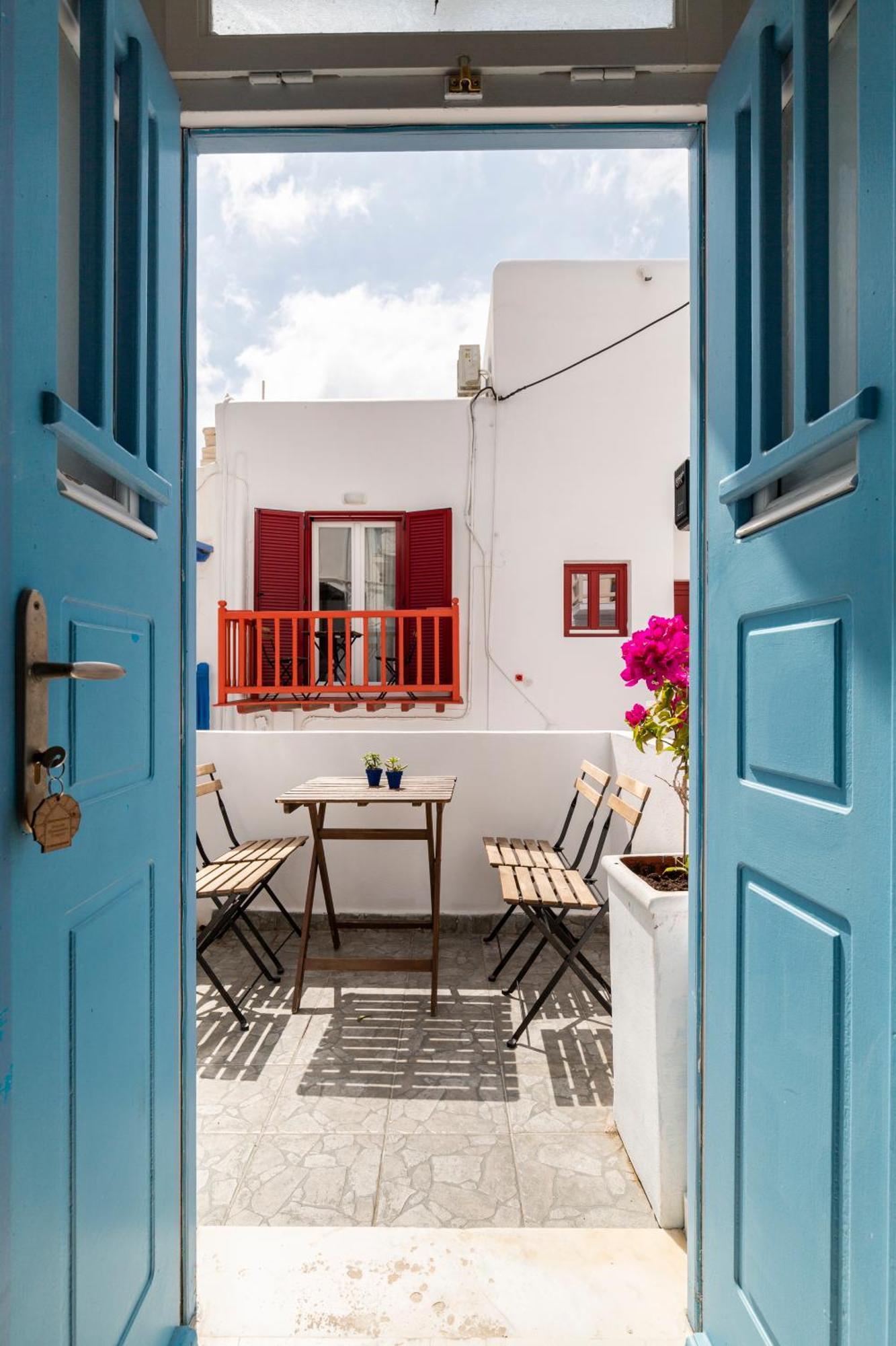 Elenitas Studio In Mykonos Town Bagian luar foto